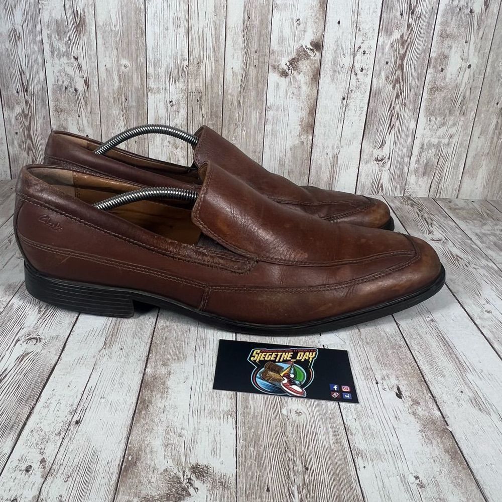 CLARKS LEATHER‎ Oxford - Mens 13